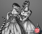 Rating: s
ID: 5374758
Date: 2025-02-15 10:37:06 -0500
Status: active
Score: 13
5:4 allosaurid allosaurus amber_(raphael) anthro armwear ball_gown breasts cleavage clothed clothing collarbone countershade_face countershade_neck countershade_torso countershading dinosaur dressing_another dressing_up duo elbow_gloves fangs female flower_clothing_pattern gemma_(raphael) gloves greyscale handwear jewelry markings medium_breasts monochrome necklace non-mammal_breasts overbite predaguy prehistoric_species reptile scalie scu_gang sibling_(lore) sister_(lore) sisters_(lore) striped_body striped_markings striped_tail stripes tail tail_markings teeth theropod tying_bow post #5374758