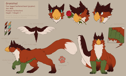 Rating: s
ID: 5357202
Date: 2025-02-07 10:40:51 -0500
Status: active
Score: 19
avian beak digital_media_(artwork) english_text expressions feathered_wings feathers feral flower front_view gorchitsa_(artist) granistad gryphon hi_res looking_at_viewer male model_sheet mythological_avian mythological_creature mythology open_mouth plant rose_(flower) scales side_view simple_background solo tail text tongue tongue_out wings post #5357202