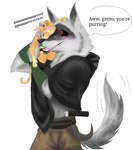 Rating: s
ID: 5662887
Date: 2025-06-23 15:50:11 -0400
Status: active
Score: 10
affectionate animalartist18 anthro arm_tuft arm_wrapping arm_wraps belt blush boots bottomwear canid canine canis chest_tuft claws cloak clothing daww death_(puss_in_boots) dialogue domestic_cat dreamworks duo ears_down elbow_tuft eyes_closed facial_markings fangs felid feline felis fluffy fluffy_tail footwear fur fuzzy grey_body grey_fur hand_on_head happy head_markings hi_res holding_another hug inner_ear_fluff looking_at_another love male male/male mammal markings mask_(marking) motion_lines neck_tuft nuzzling orange_body orange_fur pants pivoted_ears pointy_ears poncho prick_ears purring puss_in_boots_(dreamworks) puss_in_boots_(franchise) red_eyes shoes sickle simple_background size_difference smile speech_bubble standing tabby_cat tail teeth text tuft weapon_holster whiskers white_background wolf wrapped_arms wraps post #5662887