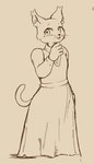 Rating: s
ID: 5625342
Date: 2025-06-06 20:50:27 -0400
Status: active
Score: 3
4:7 anthro breasts button_(fastener) clothing collared_dress cuffs_(clothing) domestic_cat dress ear_tuft felid feline felis female hand_on_leg hand_on_own_leg hand_on_own_thigh hand_on_thigh holemann inner_ear_fluff long_dress mammal open_mouth pointy_ears prick_ears short_snout solo tail tuft whiskers post #5625342