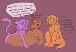 Rating: s
ID: 5574099
Date: 2025-05-15 13:40:27 -0400
Status: active
Score: 29
after_sex aftercare anthro beatriz_(squishysheepie) bodily_fluids callitrichid canid canine canis crying dialogue domestic_dog english_text female group haplorhine hybrid julian_(squishysheepie) knees_up leaning leaning_backward long_tail mammal marmoset monkey new_world_monkey pit_bull primate sabrina_(squishysheepie) simple_background sitting sketch squishysheepie tail tears text trans_(lore) trans_man_(lore) trio post #5574099