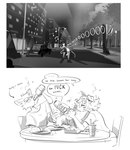 Rating: s
ID: 4684408
Date: 2024-03-28 05:53:00 -0400
Status: active
Score: 19
2020 after_party anthro beverage biped bottle building burrito bypbap canid canine car casey_(bypbap) city city_lights container domestic_cat drinking_alcohol drunk eating effie_(bypbap) english_text eyewear facial_piercing fast_food felid feline felis female food fries giovanni_(bypbap) glasses group hair hi_res lamp male mammal monochrome murid murine musical_note musical_symbol night nose_piercing nose_ring outside piercing plant profanity rat ring_piercing rodent septum_piercing septum_ring short_hair soda speech_bubble substance_intoxication symbol text tree trio vehicle post #4684408