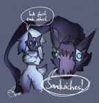 ... 2015 anthro blue_background blue_eyes blue_theme canine caprine cawbird dialogue duo english_text female fur hair hi_res humor kindred_(lol) lamb_(lol) league_of_legends male mammal mask riot_games sheep simple_background spirit text video_games white_fur wide_hips wolf wolf_(lol)
Rating: Safe
Score: 10
User: NarcolepsyStorm
Date: June 22, 2017 ... 2015 anthro blue_background blue_eyes blue_theme canine caprine cawbird dialogue duo english_text female fur hair hi_res humor kindred_(lol) lamb_(lol) league_of_legends male mammal mask riot_games sheep simple_background spirit text video_games white_fur wide_hips wolf wolf_(lol)
Rating: Safe
Score: 10
User: NarcolepsyStorm
Date: June 22, 2017