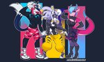 Rating: s
ID: 5583601
Date: 2025-05-19 11:56:24 -0400
Status: active
Score: 0
abstract_background absurd_res artist_name bare bikini_thong black_sclera blue_hair boots cammo canid canine canis clothing dragon dreadlocks en fan_character fangs feet felid female footwear grey_hair group hair hi_res high_heeled_boots high_heels horn latex legwear male male/female mammal mythological_creature mythological_scalie mythology pantherine pantyhose pink_body pink_skin scalie shoes swimwear tail teeth text tiger trio white_hair wolf yalen-the-untaggable post #5583601