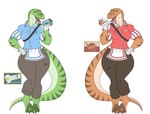 Rating: s
ID: 2832295
Date: 2021-07-16 00:53:34 -0400
Status: active
Score: 54
anthro bonk!_atomic_punch bonk_(brand) clothed clothing dinosaur dromaeosaurid duo female female/female hi_res looking_at_viewer milk photolol.03 prehistoric_species reptile scalie scout_(team_fortress_2) simple_background team_fortress_2 teeth theropod thick_thighs tongue tongue_out valve velociraptor wide_hips post #2832295