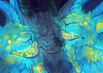 Rating: s
ID: 5029572
Date: 2024-09-04 10:37:31 -0400
Status: active
Score: 11
ambiguous_form babanasaur eyebrows eyes_closed fangs felid fur ghost group hi_res horn male mammal one_eye_closed spirit teeth trio post #5029572