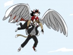 Rating: s
ID: 856893
Date: 2016-03-25 22:40:44 -0400
Status: active
Score: 1
2015 anthro black_hair black_nose brown_body brown_fur brown_hair canid canine clothed clothing digital_media_(artwork) domestic_cat duo feathered_wings feathers felid feline felis flying fox fur green_eyes hair jacket male mammal metal_(artist) red_body red_fur sam_the_angel_fox simple_background topwear white_background wings yellow_eyes yuri_catslash post #856893