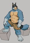Rating: s
ID: 5544310
Date: 2025-05-02 17:02:12 -0400
Status: active
Score: 32
2025 anthro areola australian_cattle_dog bandit_heeler barefoot belly belly_overhang bent_leg biceps big_muscles bluey_(series) bottomwear canid canine canis cattledog claws clothed clothing domestic_dog eyebrows feet fur grey_background herding_dog hi_res love_handles male mammal musclegut muscular muscular_anthro muscular_male narrowed_eyes nipples pastoral_dog pecs plantigrade shorts simple_background smile solo standing starlimisky topless topless_anthro topless_male tuft post #5544310