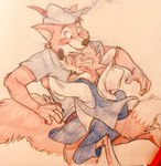 Rating: s
ID: 5640672
Date: 2025-06-13 23:55:04 -0400
Status: pending
Score: 9
anthro br'er_fox canid canine clothed clothing cute_fangs disney duo eyes_closed fangs fluffy fluffy_tail fox fur hat headgear headwear hi_res hug hugging_another intimacy jumping kemono male male/male mammal medieval multicolored_body multicolored_fur overalls pointy_ears red_body red_fur robin_hood saijakuonuru size_difference sketch smile tail teeth two_tone_body two_tone_fur uochandayo post #5640672
