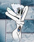 Rating: s
ID: 5666407
Date: 2025-06-25 07:36:32 -0400
Status: pending
Score: -3
4:5 alicesqueaks animate_inanimate anthro appliance blue_eyes blue_nose exposed_armpit female hair hands_behind_head hole_(anatomy) laundry_machine living_appliance living_washing_machine long_snout multicolored_hair nude photo_background photography_(artwork) purple_hair pushbutton smile snout solo standing tile tile_wall wall_(structure) washing_machine white_body post #5666407