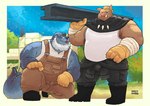 Rating: s
ID: 4414957
Date: 2023-11-14 19:53:57 -0500
Status: active
Score: 19
2023 absurd_res anthro belly bottomwear clothing construction_worker detailed_background duo geld_(that_time_i_got_reincarnated_as_a_slime) hahasthund hi_res male mammal one_eye_closed outside overalls overweight overweight_male pants shirt suid suine sus_(pig) that_time_i_got_reincarnated_as_a_slime topwear wild_boar wink post #4414957