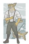 Rating: s
ID: 5427087
Date: 2025-03-11 16:03:40 -0400
Status: active
Score: 6
2023 2:3 5_fingers absurd_res anthro barbel_(anatomy) bottomwear catfish channel_catfish clothing fingers fish footwear full-length_portrait hi_res knickerbockers_(pants) looking_at_viewer male marine muscular pants plantigrade portrait sea shirt shoes snarkysardine socks solo standing suspenders topwear water post #5427087