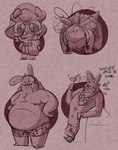 Rating: s
ID: 5658566
Date: 2025-06-21 16:26:07 -0400
Status: pending
Score: 2
2025 3_toes 4_fingers :3 accessory antennae_(anatomy) anthro arms_bent arthropod bea_(mario_plus_rabbids) bee belly big_belly black_facial_hair black_mustache bottomwear bow_ribbon bow_tie boxers_(clothing) boxers_only braided_pigtails brown_background brown_bottomwear brown_bow_tie brown_clothing brown_facial_hair brown_mustache brown_pants brown_sclera brown_suit buckteeth carrot circle closed_frown clothed clothed_anthro clothed_male clothing cocktail_glass container crossover cup directional_arrow drinking_glass english_description english_text eyewear facial_hair featureless_chest feet female female_anthro fingers fist floating_eyebrows flying food freckled_face freckles frown frowning_at_viewer fully_clothed fully_clothed_anthro fully_clothed_male furrowed_brow furrowed_eyebrows ghost glass glass_container glass_cup glasses grey_ears group hair hair_accessory hair_bow hair_ribbon hands_on_own_hips hat headgear headlight headwear holding_cocktail holding_object holding_paper hybrid hymenopteran insect insect_wings leaning_on_object long_ears long_hair male male_anthro mario_bros mario_plus_rabbids_kingdom_battle mario_plus_rabbids_sparks_of_hope markings medium_hair midair mole_(marking) mouth_closed mustache nintendo noseless obese obese_anthro obese_male open_clothing open_shirt open_topwear overweight overweight_anthro overweight_male pants paper phantom_of_the_bwahpera plant randomrabbidramblings raving_rabbids rayman_(series) ribbons round_glasses shaded shirt simple_background sketch_page sparkles sparkling_eyes spirit standing stinger suit sullivan_(mario_plus_rabbids) t.s._woodrow teeth text toes topless topless_anthro topless_male topwear ubisoft underwear underwear_only vegetable wings post #5658566