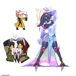 Rating: s
ID: 5437404
Date: 2025-03-16 15:03:44 -0400
Status: active
Score: 49
1:1 anklet anthro armwear asian_mythology avian_feet big_ears black_bodysuit black_clothing black_eyes black_footwear black_shoes black_skinsuit blue_armwear blue_clothing blue_dress blush blush_lines bodysuit breasts chinese_mythology cleavage clothed clothing dicetsuki dress ear_piercing east_asian_mythology embarrassed eyelashes eyeshadow felid feline female floppy_ears footwear forehead_gem front_view fur gem goumang_(nine_sols) grey_body grey_fur group halo hand_on_hip heart_symbol holding_object holding_sign humanoid jewelry jiangshi lop_ears makeup male mammal mythology navel_outline necklace nine_sols open_clothing open_mouth open_smile open_topwear piercing pink_eyeshadow prosthetic prosthetic_leg prosthetic_limb red_candle_games sign simple_background skinsuit smile socks solarian tan_body tan_fur thick_thighs tight_clothing topwear undead white_background white_clothing white_footwear white_socks wide_hips yellow_clothing yellow_topwear yi_(nine_sols) post #5437404