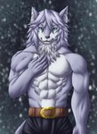 Rating: s
ID: 3723228
Date: 2022-11-30 19:08:30 -0500
Status: active
Score: 4
2021 5_fingers abs absurd_res anthro athletic athletic_anthro athletic_male belt bottomwear canid canine canis chibikoma claws clothed clothing fate_(series) finger_claws fingers fur grey_body grey_fur grey_hair hair hand_on_chest hand_on_own_chest hi_res humanoid_hands inner_ear_fluff looking_at_viewer male mammal muscular muscular_male navel pants patxi_(fate) pecs snow snowing solo topless topless_anthro topless_male tuft type-moon wolf yaga post #3723228