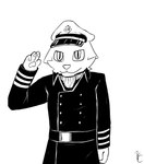 Rating: s
ID: 4586875
Date: 2024-02-08 18:22:14 -0500
Status: active
Score: 1
2024 anthro artist_name belt belt_buckle black_and_white buckle canid canine clothing cptn_edvards digital_drawing_(artwork) digital_media_(artwork) ears_down fur gesture hair hi_res koffeecake male mammal monochrome navy navy_hat navy_uniform pivoted_ears portrait salute signature simple_background sketch solo text post #4586875