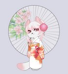 Rating: s
ID: 2958838
Date: 2021-10-04 02:16:51 -0400
Status: active
Score: 17
accessory anthro asian_clothing black_nose canid canine canis chibi clothing digital_media_(artwork) east_asian_clothing female fox fur hair hair_accessory hi_res hybrid japanese_clothing katibara kimono mammal pink_body pink_eyes pink_fur pink_hair sakura_d._lyall solo umbrella wolf post #2958838