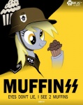 Rating: s
ID: 174143
Date: 2011-10-30 04:25:57 -0400
Status: active
Score: 20
2011 armor clothing copyright_symbol derpy_hooves_(mlp) english_text equid equine female feral food friendship_is_magic hasbro headgear helmet hi_res horse mammal muffin my_little_pony nazi parody pony poster poster_template propaganda propaganda_poster schutzstaffel solo ss_insignia symbol text uniform waffen-ss wolfjedisamuel world_war_2 post #174143