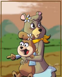 Rating: s
ID: 5657601
Date: 2025-06-21 08:01:11 -0400
Status: active
Score: 4
accessory anthro bear cindy_bear clothed clothing detailed_background digital_media_(artwork) duo female flower hair hair_accessory hanna-barbera jellystone_(hbo_max) mammal open_mouth plant smile style_crossover toongrowner yogi_bear post #5657601