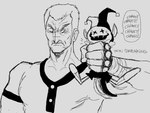 Rating: s
ID: 4002444
Date: 2023-04-19 16:40:17 -0400
Status: active
Score: 23
clothed clothing crossover deltarune duo english_text final_fantasy fool's_hat frangusmcdangus hat headgear headwear hi_res human humanoid humor imp jack_garland jester jevil_(deltarune) male mammal monochrome size_difference speech_bubble square_enix squeaking stranger_of_paradise:_final_fantasy_origin text undertale_(series) post #4002444
