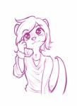 Rating: s
ID: 1357182
Date: 2017-10-16 10:49:16 -0400
Status: active
Score: 15
2017 alec8ter ambiguous_gender anthro arm_tuft blush chris_tylon clothed clothing conditional_dnp half-length_portrait hi_res looking_at_viewer mammal monochrome mustelid otter pink_and_white portrait signature simple_background solo toony tuft white_background wrist_tuft post #1357182