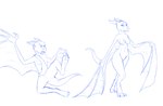 Rating: s
ID: 5582719
Date: 2025-05-18 23:37:00 -0400
Status: active
Score: 5
2016 breasts claws digitigrade dragon european_mythology featureless_breasts featureless_crotch female gender_transformation growth hair horn human human_to_anthro looking_at_viewer male mammal membrane_(anatomy) membranous_wings mid_transformation monochrome mtf_transformation mythological_creature mythological_scalie mythology navel non-mammal_breasts non-mammal_navel nude open_mouth scalie simple_background sitting sitting_on_ground smile solo species_transformation spread_legs spreading standing tail tail_growth tomek1000 transformation transformation_sequence western_dragon white_background wings wyvern post #5582719