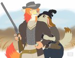 Rating: s
ID: 3836894
Date: 2023-01-27 00:30:41 -0500
Status: active
Score: 6
absurd_res anthro blue_eyes canid canine clinging clothing colored cowboy cowboy_hat cowboy_outfit cowgirl_outfit duo female flat_colors fur gun hand_holding handgun hat headgear headwear hi_res holding_object holding_weapon holstered_pistol julian_volkov lever_action lever_action_rifle male male/female mammal multicolored_body multicolored_eyes multicolored_fur mysticsabreonic ranged_weapon revolver rifle simple_background tail tail_motion tailwag trigger_discipline weapon zoey_starr post #3836894