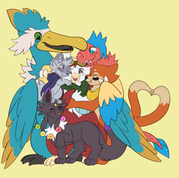 Rating: s
ID: 5724731
Date: 2025-07-21 16:59:39 -0400
Status: active
Score: 2
archen avian avian_feet beak blue_body buice_(doesnotexist) buizel chaikitty cramorant delibird eeveelution facial_markings fakemon fan_character feathered_crest feathered_wings feathers feet female feral fossil_pokemon generation_2_pokemon generation_4_pokemon generation_5_pokemon generation_8_pokemon generation_9_pokemon green_eyes head_crest head_markings heart_tail hi_res loto_(virulence) male markings mask_(marking) membrane_(anatomy) miles_(nonine) nintendo onyx_(owenvii) pokemon pokemon_(species) sprigatito tail tail_feathers thunk_(gyro) toes webbed_feet white_markings wings wobbles_(vivace) yellow_markings post #5724731