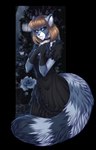 Rating: s
ID: 2851099
Date: 2021-07-28 00:03:29 -0400
Status: active
Score: 7
2021 absurd_res alpha_channel anthro ariveil black_clothing black_dress blue_body blue_eyes blue_fur blurred_background breasts brown_hair clothed clothing collar digital_media_(artwork) domestic_cat dress eyebrow_through_hair eyebrows eyelashes felid feline felis female flower fluffy fluffy_tail fur gloves grey_body grey_fur hair half-closed_eyes handwear hi_res hybrid kira_petrov looking_at_viewer mammal narrowed_eyes plant procyonid raccoon short_hair signature simple_background smile solo standing street_lamp tail teeth translucent translucent_hair transparent_background white_body white_fur post #2851099
