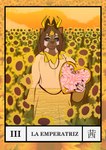 Rating: s
ID: 5473770
Date: 2025-04-01 10:17:34 -0400
Status: active
Score: 2
absurd_res anthro card crown domestic_cat felid feline felis female field flower gold_(metal) headgear heart_symbol hi_res looking_at_viewer major_arcana mammal multicolored_eyes plant rainbow_eyes ryuzka siamese sky solo spanish_text sunflower sunset tarot tarot_card text text_box the_empress_(tarot) post #5473770