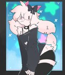 Rating: s
ID: 3680384
Date: 2022-11-09 07:46:16 -0500
Status: active
Score: 1110
accessory anthro black_bottomwear black_bow black_clothing black_legwear black_shirt black_shorts black_thigh_highs black_topwear blush bottomwear bovid bow_ribbon caeleste caprine choker clothed clothing crossdressing deltarune eyewear femboy floppy_ears fluffy fur glasses goat hair_accessory hair_bow hair_ribbon heart_symbol hi_res horn icon jewelry legwear male mammal necklace off_shoulder ralsei ribbons shirt shorts shoulderless_shirt smile smiling_at_viewer solo standing thick_thighs thigh_highs topwear undertale_(series) white_body white_fur post #3680384
