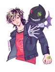 Rating: s
ID: 4741715
Date: 2024-04-24 22:09:47 -0400
Status: active
Score: 4
bandai_namco black_body blonde_hair colored_nails demon digimon digimon_(species) digimon_survive dracmon dracmon_(survive) duo eyebrow_piercing facial_piercing grin hair hi_res human humanoid kaito_shinonome kbondoxxa male mammal nails piercing smile post #4741715
