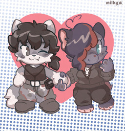 Rating: s
ID: 5710467
Date: 2025-07-15 13:07:39 -0400
Status: active
Score: 2
2025 agouti anthro barefoot belt bottomwear camo camo_bottomwear camo_clothing camo_pants camo_print claws clothed clothed_anthro clothing cute_fangs dotted_background duo electronics fangs feet finger_claws footwear front_view full-length_portrait fully_clothed fully_clothed_anthro fur grey_body grey_ears grey_eyes grey_fur hair hair_over_eye hand_holding headphones heart_symbol hi_res highlights_(coloring) mammal milkypuff mouth_closed multicolored_body multicolored_fur one_eye_closed one_eye_obstructed pants pattern_background pattern_bottomwear pattern_clothing pattern_pants pink_inner_ear portable_music_player portrait pyxel_(sweetpyxel) red_highlights red_rumped_agouti rodent romantic shoes simple_background sleeveless_shirt smile standing sweater tail teal_eyes teeth topwear post #5710467