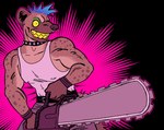 Rating: s
ID: 5547767
Date: 2025-05-04 03:53:55 -0400
Status: pending
Score: 5
alternate_species alternative_fashion anthro barbell_piercing biped black_background blue_hair chainsaw choker clawheld clothing ear_piercing eyeshadow facial_piercing furrification green_eyeshadow hair holding_chainsaw holding_object holding_power_tool holding_tool hyena jewelry makeup male mammal mohawk necklace nipple_outline nose_piercing piercing pink_background power_tool punk sharp_teeth shirt simple_background smile solo studded_choker studded_jewelry studded_necklace studs tank_top teeth tools topwear vampire_the_masquerade white_clothing white_shirt white_tank_top white_topwear yellow_eyes yellow_teeth post #5547767
