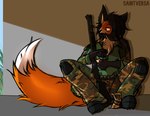 Rating: s
ID: 3864020
Date: 2023-02-09 23:03:15 -0500
Status: active
Score: 39
against_surface anthro apathetic big_tail canid canine clothed clothing eating eating_food eli_cruz food gun hi_res holding_object looking_away male mammal maned_wolf military_clothing military_uniform mre ranged_weapon saintversa shadow shotgun simple_background sitting sitting_on_ground solo tail uniform weapon post #3864020