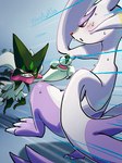 Rating: s
ID: 5666461
Date: 2025-06-25 08:46:44 -0400
Status: pending
Score: 8
2025 3:4 ambiguous_gender anthro blush blush_lines bodily_fluids claws duo felid feline fight fighting_pose fur generation_5_pokemon generation_9_pokemon green_body green_fur green_hair hair half-closed_eyes mammal meowscarada mienshao motion_lines multicolored_body narrowed_eyes nintendo open_mouth pawpads pink_eyes pokemon pokemon_(species) pose red_eyes signature simple_background sweat two_tone_body wasawasa whiskers post #5666461
