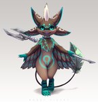 Rating: s
ID: 5664684
Date: 2025-06-24 11:47:28 -0400
Status: active
Score: 17
3_fingers ambiguous_gender anthro avali black_sclera blue_body blue_eyes blue_feathers brown_body brown_feathers claws collar collar_only ear_tattoo feathers fingers glaive green_claws green_talons hi_res kekyi male melee_weapon najofyk nude polearm smile solo teal_eyes weapon post #5664684