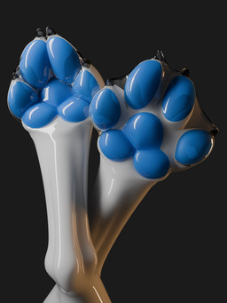 Rating: s
ID: 5715411
Date: 2025-07-17 17:52:37 -0400
Status: pending
Score: 11
3d_(artwork) blue_paws digital_media_(artwork) feet foot_fetish foot_focus hi_res latex pawpads paws simple_background translucent translucent_latex xnix post #5715411