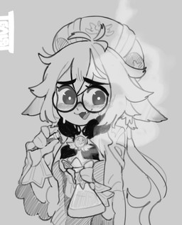Rating: s
ID: 5279324
Date: 2025-01-01 01:00:32 -0500
Status: active
Score: 24
animal_humanoid blush blush_lines bodily_fluids clothing dress erlenmeyer_flask eyewear fangs felid felid_humanoid feline feline_humanoid female fumes genshin_impact glasses gloves hair handwear hat headgear headwear hi_res holding_object humanoid laboratory_equipment laboratory_glassware looking_at_viewer mammal mammal_humanoid mihoyo monochrome scientific_instrument short_hair sketch solo sucrose_(genshin_impact) sweat sweatdrop tealst teeth test_tube worried post #5279324