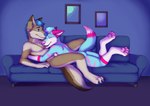Rating: s
ID: 5659845
Date: 2025-06-22 06:57:51 -0400
Status: pending
Score: 1
4_toes anthro anthro_on_anthro arm_around_partner arm_support arm_tuft backward_arm_support bent_arm bent_legs black_claws black_eyebrows blue_body blue_eyes blue_fur blue_hair blue_nose blue_pawpads blue_sofa brown_body brown_ear_tips brown_fur calves_up canid canine canis cheek_tuft chest_markings chevron_(marking) claws closed_smile countershade_face countershade_fur countershade_tail countershade_torso countershading cuddling detailed_background diamond_(marking) digital_media_(artwork) dipstick_ears dipstick_tail domestic_dog duo ear_markings elbow_tuft eyebrows eyes_closed facial_tuft feet finger_claw fox fur fur_markings furniture gloves_(marking) hair head_markings head_on_chest highlights_(coloring) inside interspecies leg_markings looking_at_another looking_at_partner lying lying_on_another lying_on_partner male male/male male_anthro mammal markings mixed_breed mouth_closed multicolored_ears multicolored_tail nude_anthro nude_male on_front on_sofa open_mouth open_smile pawpads paws picture_frame pink_body pink_claws pink_ears pink_eyebrows pink_fur pink_markings pink_nose pink_pawpads pink_stripes pink_tail_tip pivoted_ears pointy_ears prick_ears purple_highlights rachybluefox raised_tail reclining ring_(marking) rupert_(tcn100) shaded shadow smile socks_(marking) sofa striped_arms striped_back striped_body striped_fur striped_markings stripes tail tail_markings tan_body tan_countershading tan_fur tan_markings teeth_showing toe_claws toes tuft unknown_artist utonagan white_body white_countershading white_fur white_inner_ear post #5659845