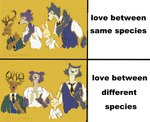 Rating: s
ID: 5245904
Date: 2024-12-16 02:25:49 -0500
Status: active
Score: 146
absurd_res anthro antlers beastars canid canine canis clothed clothing deer drakeposting english_text female group haru_(beastars) hi_res horn humor juno_(beastars) lagomorph legoshi_(beastars) leporid louis_(beastars) male mammal meme rabbit simple_background solufurry text wolf post #5245904