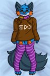 Rating: s
ID: 4659875
Date: 2024-03-15 17:09:24 -0400
Status: active
Score: 3
4_toes absurd_res anthro badge blue_body blue_fur brown_clothing brown_hoodie brown_pupils brown_topwear canid canine canis claws clothing constructed_script countershade_ears countershading dakimakura dakimakura_design eyebrows feet fin food footwear fruit fur generation_3_pokemon head_tuft hi_res hoodie hybrid inkling_text legwear looking_at_viewer lying male mammal nintendo on_back orange_body orange_eyes orange_gills orange_nose orange_pawpads orange_scales orange_sclera pattern_clothing pattern_legwear pawpads persim_berry persim_scarf pigeon_toed plant pokemon pokemon_(species) pokemon_berry pokemon_mystery_dungeon pupils scales sleeves_past_wrists smile smiling_at_viewer smirk smirking_at_viewer socks solo spike_chunsoft splatoon stormiehills striped_clothing striped_legwear stripes swampert tail tail_fin text thigh_highs toe_claws toeless_footwear toeless_legwear toeless_socks toes topwear tuft wolf xevy post #4659875