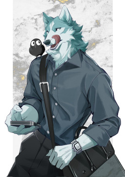 Rating: s
ID: 5697201
Date: 2025-07-09 14:50:27 -0400
Status: active
Score: 9
anthro athletic athletic_anthro athletic_male avian bag beak bird black_body black_bottomwear black_clothing black_nose black_pants black_shirt black_topwear blue_body blue_eyes blue_fur bottomwear brand_new_animal button_(fastener) canid canine canis cellphone cheek_tuft clock clothed clothing corvid corvus_(genus) crow duo dxmdwq764027 electronics facial_tuft feathers fur grey_clothing grey_shirt grey_topwear half-length_portrait hi_res holding_object holding_phone humanoid_hands kuro_(brand_new_animal) licking licking_lips long_pants looking_aside looking_away male mammal multicolored_body multicolored_fur neck_tuft open_mouth oscine pants passerine phone portrait rolled_up_sleeves satchel shirou_ogami shirt simple_background smartphone solo studio_trigger teeth tongue tongue_out topwear tuft two_tone_body two_tone_fur veiny_arms watch white_background white_body white_fur wolf post #5697201