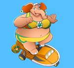 Rating: s
ID: 5634160
Date: 2025-06-10 22:49:04 -0400
Status: active
Score: 5
2025 alternate_species anthro belly big_ears bottomwear clothing ear_piercing elephant elephant_daisy elephantid female hat headgear headwear hugo_enrique_art mammal mario_bros mario_kart mario_kart_world navel nintendo open_mouth open_smile overweight overweight_anthro overweight_female piercing princess_daisy proboscidean proboscis_(anatomy) smile solo standing super_mario_bros_wonder topwear trunk_(anatomy) vehicle post #5634160