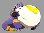 Rating: s
ID: 4970238
Date: 2024-08-07 15:55:37 -0400
Status: active
Score: 36
2022 3_toes absurd_res anthro bandai_namco belly big_belly claws clothing countershading digimon digimon_(species) dragoneer_(character) fat_rolls fatsomon feet fingerless_gloves full-length_portrait gloves handwear hi_res horn huge_belly love_handles male markings moobs murasadramon obese obese_anthro obese_male overweight overweight_anthro overweight_male portrait purple_body red_eyes shark_teeth shoulder_pads solo spiked_shoulder_pads spikes standing tail thick_tail thick_thighs toes white_belly yellow_markings post #4970238