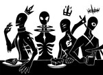Rating: s
ID: 4572945
Date: 2024-02-02 11:58:21 -0500
Status: active
Score: 8
1_eye 2015 5_fingers 6_eyes armless back_spines black_and_white bodily_fluids cake cake_slice claws coffee_mug collar countertop crown cyclops death_(personification) dessert digital_drawing_(artwork) digital_media_(artwork) elbow_spines empty_eyes famine_(personification) finger_claws fingers floating_crown food four_horsemen front_view group halo hand_on_table headgear heart_(organ) humanoid humanoid_hands male melee_weapon monochrome monster monstrous_humanoid mouthless multi_eye organs pastry pestilence_(personification) pie pie_slice plate polearm ribs scar scp-1295-1 scp-1295-2 scp-1295-3 scp-1295-4 scp_foundation scythe side_view silhouette simple_background smile spiked_halo spines steam sunnyclockwork tears vein war_(personification) weapon weapon_on_back white_background x_eyes post #4572945