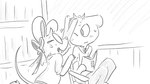 Rating: s
ID: 4548930
Date: 2024-01-21 14:53:07 -0500
Status: active
Score: 126
16:9 4_fingers accessory animal_crossing anthro blush blush_lines bodily_fluids book bow_ribbon chair clothed clothing collared_shirt dialogue_in_description dragonweirdo duo eyewear female fingers furniture glasses grey_squirrel greyscale hair_accessory hair_bow hair_ribbon headpat hi_res holding_book holding_object house_mouse library male mammal marshal_(animal_crossing) mitten_hands monochrome mouse murid murine nintendo on_chair one_eye_closed open_mouth petri_(animal_crossing) ribbons rodent round_glasses sciurid shirt sitting sitting_on_chair sweat sweatdrop topwear tree_squirrel wearing_glasses widescreen post #4548930