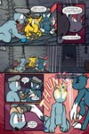 Rating: s
ID: 5645138
Date: 2025-06-15 22:12:25 -0400
Status: pending
Score: 4
2025 2:3 6_panel_comic absurd_res ambiguous_gender answer anthro bag bars biped black_eyes black_nose black_text blue_body blue_eyes blue_tail brick_wall chain chest_gem claws closed_smile clothing coin comic container dialogue dot_eyes drowzee english_text exclamation_point eyebrows eyes_closed feral finger_claws floor fluffy fluffy_tail forehead_gem gem generation_1_pokemon generation_2_pokemon generation_5_pokemon glowing glowing_eyes group hat hay hay_bale headgear headwear hi_res holding_object humanoid jar kneeling looking_at_another looking_at_object machop motion_lines mouth_closed neck_tuft nintendo open_mouth open_smile orb page_number pokemon pokemon_(species) pokemon_mystery_dungeon prison prisoner pupils quadruped question question_mark red_eyes signature simple_eyes sitting smile sneasel sound_effects speech_bubble spike_chunsoft stairs standing tail talking_to_another technical_machine teeth text text_box toe_claws toony tuft virmir wall_(structure) white_pupils white_sclera white_text yellow_body yellow_gem zorua post #5645138