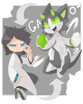 Rating: s
ID: 2469735
Date: 2020-10-31 21:51:23 -0400
Status: active
Score: 57
2020 4:5 4_fingers animate_inanimate anthro anthro_to_human black_hair black_nose blue_eyes canid clothing coat countershading cyclical_arrow directional_arrow eyewear female fingers footwear glasses green_eyes green_horn green_pawpads hair handle hi_res horn human human_to_anthro inanimate_transformation inflatable lab_coat living_inflatable mammal nude open_mouth paku_(presto) pawpads presto_(artist) sequential_arrow shoes smile solo species_transformation sweater topwear transformation turtleneck white_body white_countershading post #2469735