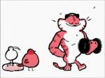 Rating: s
ID: 809065
Date: 2016-01-19 23:50:42 -0500
Status: active
Score: 56
2d_animation 4:3 ambiguous_gender animated anthro avian baguette beak biped bird biscotte_(keke) black_eyes black_nose bodily_fluids bouncing bowing bread countershading digital_media_(artwork) dot_eyes electronics english_text exercise eyes_closed feathers featureless_feet feet felid flipnote_studio_(artwork) food frame_by_frame french_text fur group headphones holding_object keke_(artist) laugh male mammal music open_mouth pantherine red_body red_feathers red_fur red_tail red_text short_playtime simple_background simple_eyes smile spinning stick_legs sweat tail teeth text tiger toony weightlifting weights white_background white_beak white_body white_countershading white_feathers white_fur wide_eyed workout post #809065